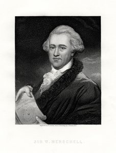 Sir Wilhelm Friedrich Herschel , tyskfødt britisk astronom og komponist, 1800-tallet. av E. Scriven
