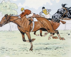 Racinghester - tegning av Thelem