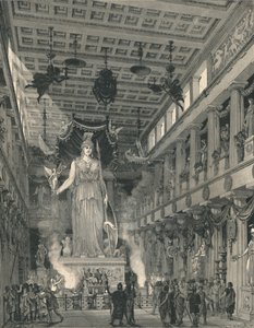 'Tempelet til Athené Parthenos, restaurert', 1886 av E Thiersch
