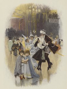 Barneball på karnevalstid av E. after Rosenstand