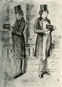 Kritikere, c1870, c1897 av E. and S. Woodbury
