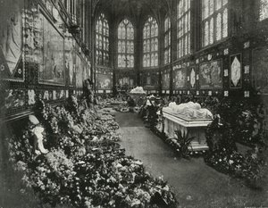Begravelse av H.R.H. Hertugen av Clarence, januar 1892, c1897