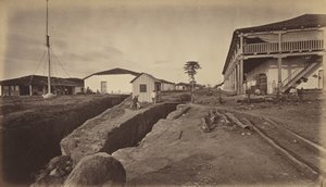 Acajutla, 1877. av Eadweard Muybridge
