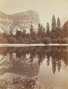 Mirror Lake, Yosemite Valley av Eadweard Muybridge