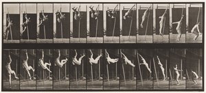 Plate 165. Hopping; Stanghopping av Eadweard Muybridge