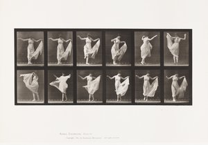 Tallerken 187. Dansing av Eadweard Muybridge