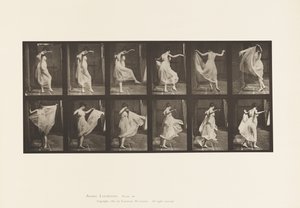Tallerken 188. Dansing (fancy) av Eadweard Muybridge