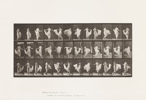 Plate 192. Dansing (fancy) av Eadweard Muybridge