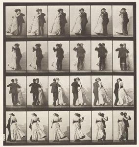 Plate 197. Dansende vals, to modeller av Eadweard Muybridge