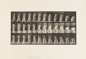 Plate 205. Bære og bøye seg med vase, 1885 av Eadweard Muybridge