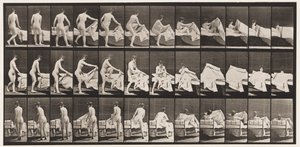 Tallerken 263. Komme i seng av Eadweard Muybridge