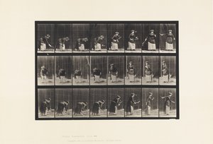 Plate 295. Plentennis; Servering av Eadweard Muybridge