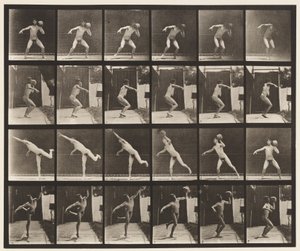 Plate 315. Heaving a 20-lb stein av Eadweard Muybridge