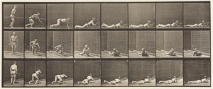 Plate 357. Liggende utsatt og skyting av Eadweard Muybridge