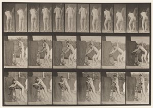 Plate 394. Dreiing av sveiv av Eadweard Muybridge