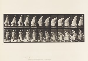 Plate 437. Sette ned bøtte og forberede feiing av Eadweard Muybridge