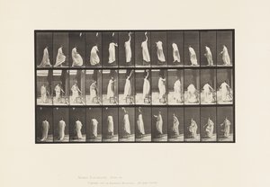 Plate 459. Å tråkke på stolen, nå opp og ned, 1885 av Eadweard Muybridge