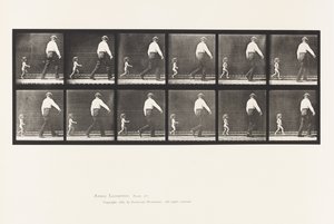 Plate 470. Barn 20N, Løper etter en mann av Eadweard Muybridge