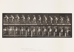 Plate 473. Barn, Gående ovenpå av Eadweard Muybridge