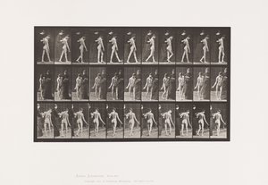 Plate 541. Multippel Cerebro-Spinal Sklerose (Choreic); Går av Eadweard Muybridge