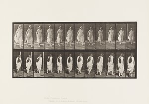 Plate 71. Running, 1885 av Eadweard Muybridge