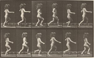 Plate nummer 469. Barn som løper av Eadweard Muybridge