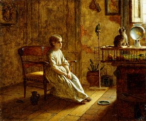 Et barns menasjeri av Eastman Johnson