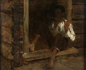 Black Boy, ca. 1860-61 (olje på lerret) av Eastman Johnson