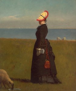 Lam, Nantucket av Eastman Johnson