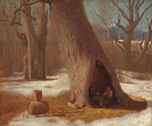Truantene av Eastman Johnson