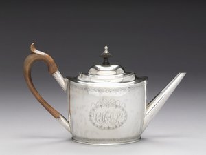Tekanne, 1790-1810 av Ebenezer Moulton
