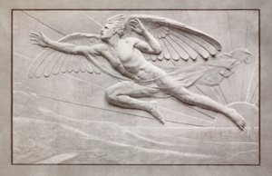 "Speed" (farge litho) av Edgar Bertram Mackennal