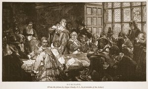 Puritaner, illustrasjon fra 