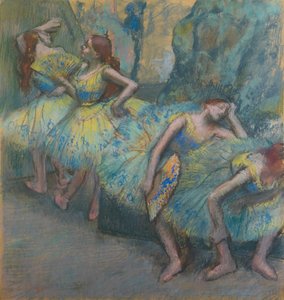 Ballettdansere i vingene av Edgar Degas