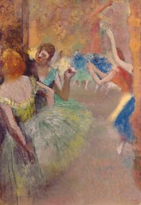 Ballettscene; Scene de ballet, ca. 1885 av Edgar Degas