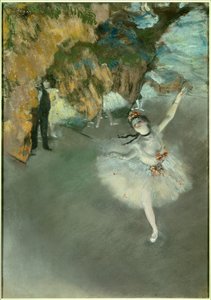Ballett eller Stjernen eller Dancer på scenen av Edgar Degas