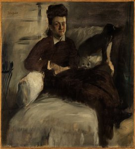 Portrett av Madame Jeantaud av Edgar Degas