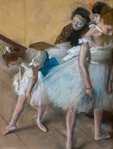 Danse eksamen. 1880. Pastell på papir. av Edgar Degas