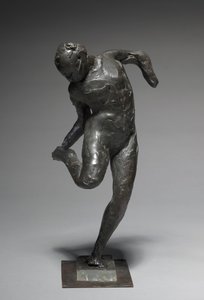 Danser ser på sålen på høyre fot, 1896-1897 av Edgar Degas
