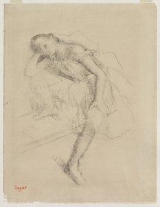Danser i hvile av Edgar Degas