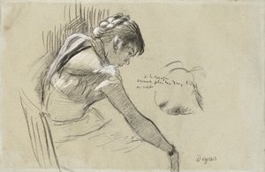 Danser i hvile; Hvilende danser, 1879 av Edgar Degas