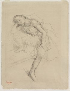 Danser i hvile, ca. 1895. av Edgar Degas