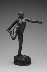 Danser i arabesk (bronse) av Edgar Degas