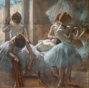 Dansere. 1884-1885. Pastell på papir. av Edgar Degas
