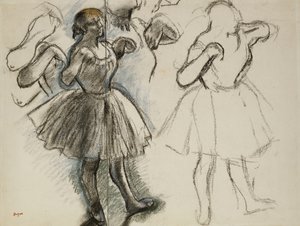 dansere; Dansere, av Edgar Degas