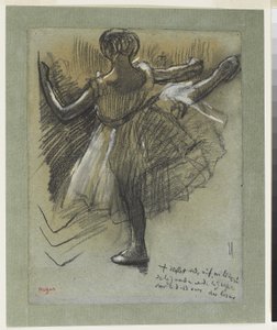 Dancer Seen from Back, 