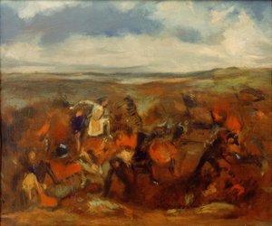 Slaget ved Poitiers av Edgar Degas