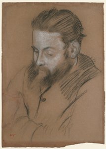 Diego Martelli, 1879. av Edgar Degas