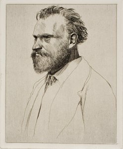 Édouard Manet, Portrett av bystelengde av Edgar Degas