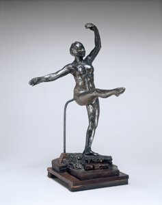 Fjerde posisjon foran, på venstre ben, ca. 18851890. av Edgar Degas